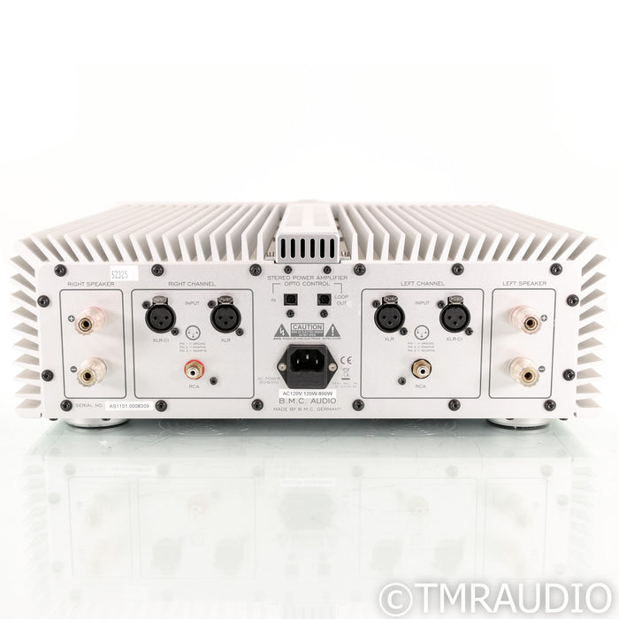 B.M.C. S1 Stereo Power Amplifier; Silver