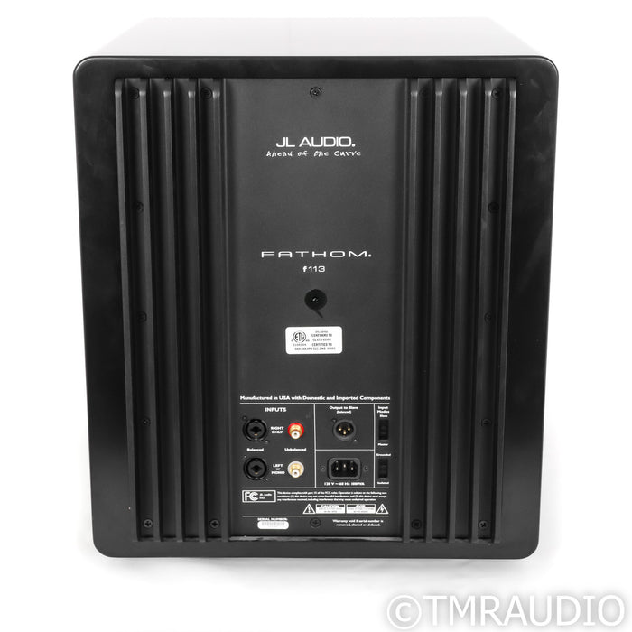 JL Audio Fathom F113 v1 13.5‚Äù Powered Subwoofer; F-113; Satin Black