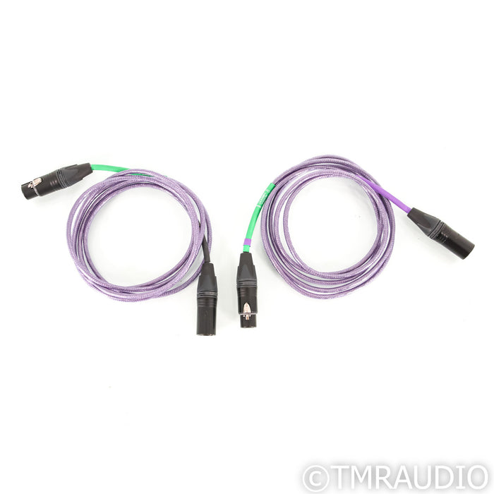 Nordost Leif Purple Flare XLR Cables; 2m Pair Balanced Interconnects
