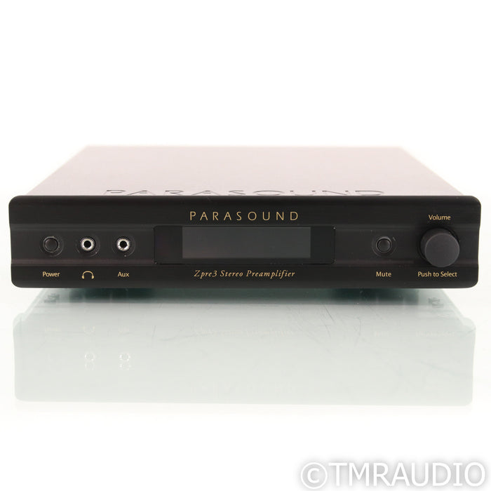 Parasound ZPre3 Stereo Preamplifier; Black
