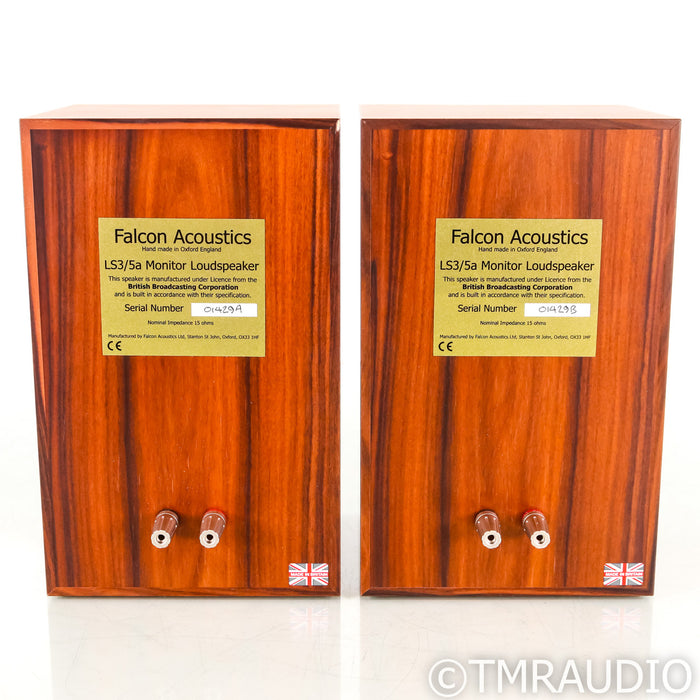 Falcon Acoustics LS3/5a Bookshelf Speakers; Walnut Pair