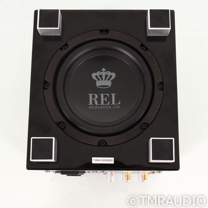 REL T/zero MkIII 6.5" Powered Subwoofer; Piano Black