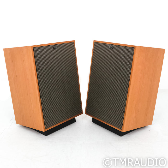 Klipsch Heresy IV Floorstanding Speakers; Natural Cherry Pair