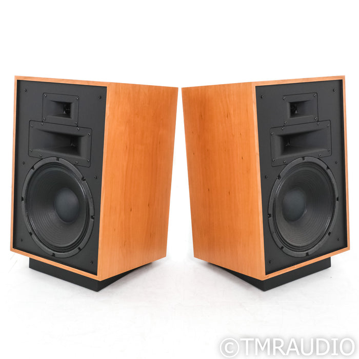 Klipsch Heresy IV Floorstanding Speakers; Natural Cherry Pair