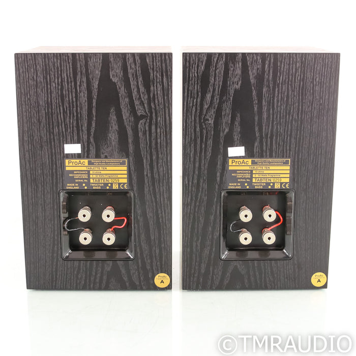 ProAc Tablette 10 Bookshelf Speakers; Black Ash Pair