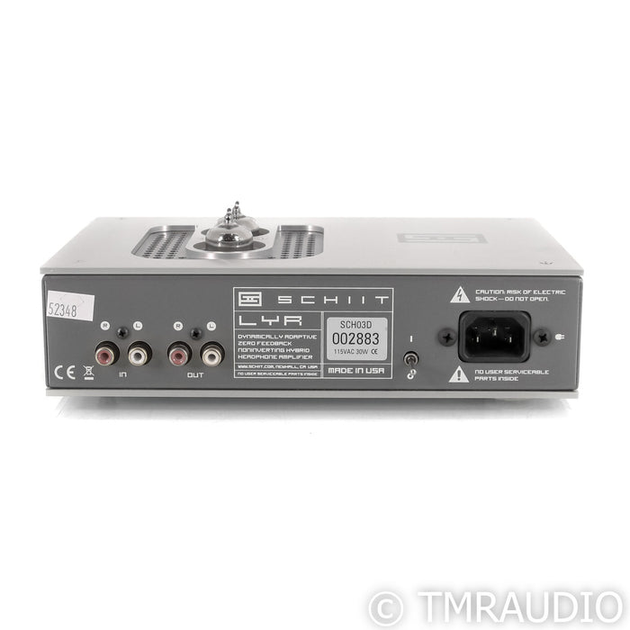 Schiit Audio Lyr Stereo Tube Headphone Amplifier; Silver