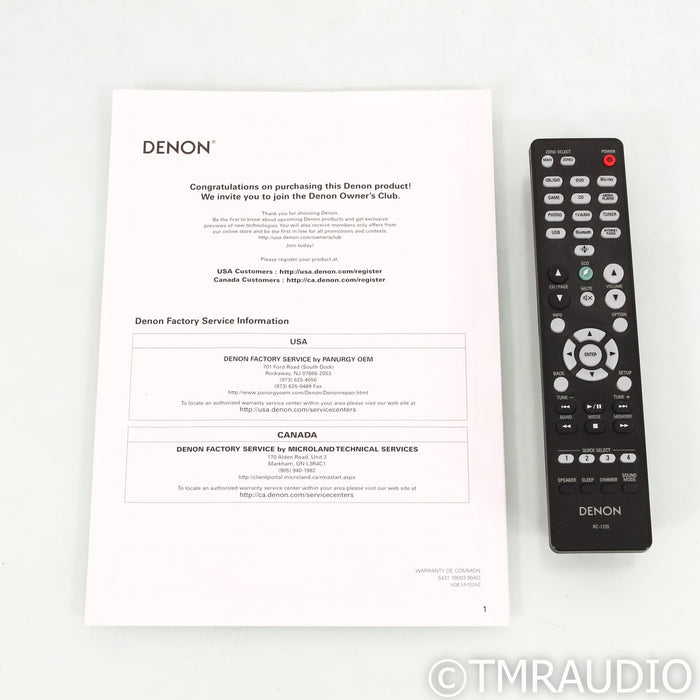 Denon DRA-800H AVR Home Theater Receiver
