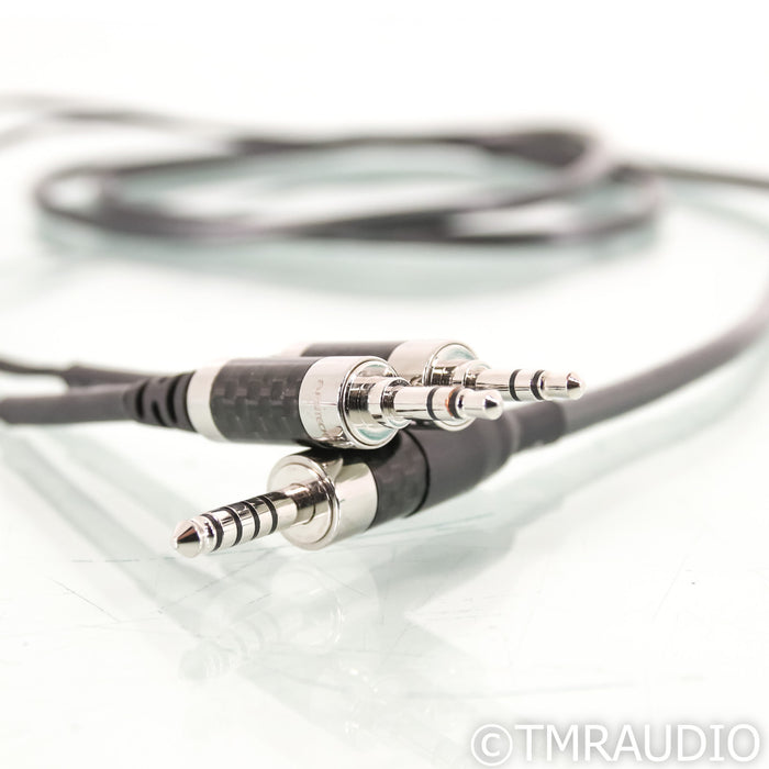 Moon Audio Silver Dragon Premium 4.4mm Headphone Cable; 5ft; For Focal Headphones