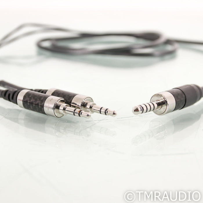 Moon Audio Silver Dragon Premium 4.4mm Headphone Cable; 5ft; For Focal Headphones