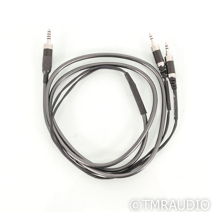 Moon Audio Silver Dragon Premium 4.4mm Headphone Cable; 5ft; For Focal Headphones