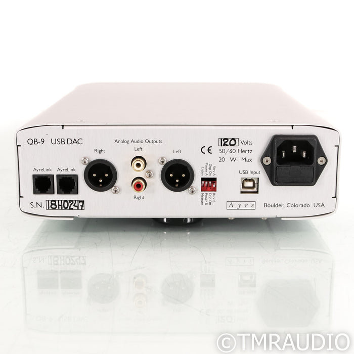 Ayre Acoustics QB-9 USB DAC; QB9; Silver
