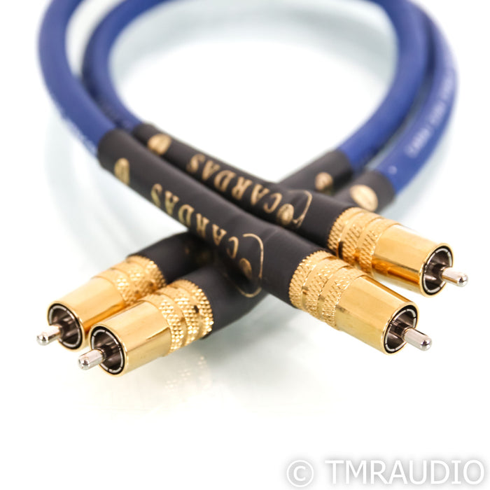 Cardas Clear Cygnus RCA Cables; 0.5m Pair Interconnects