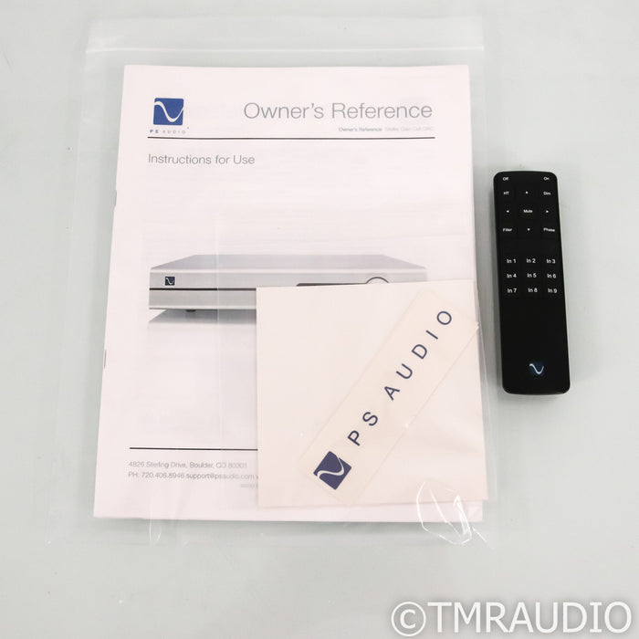 PS Audio Stellar Gain Cell DAC; D/A Converter; Silver