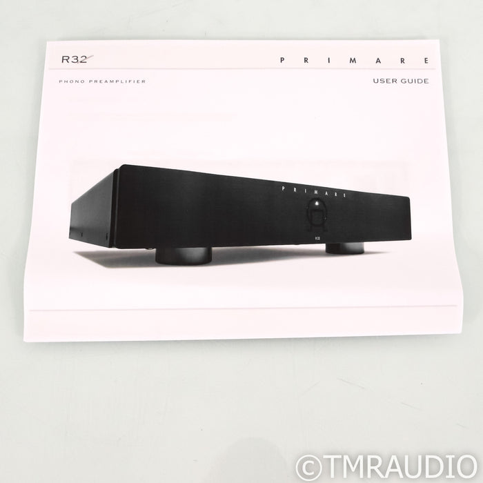 Primare R32 Phono Preamplifier; MM / MC Phono; Black