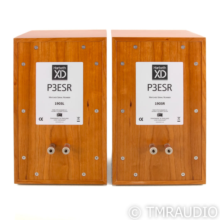 Harbeth P3ESR XD Bookshelf Speakers; Cherry Pair