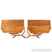 Fleetwood Sound DeVille SQ Bookshelf Speakers; Light Ash Pair w/  Stands