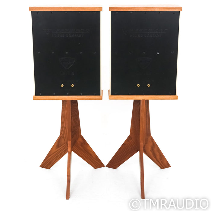 Fleetwood Sound DeVille SQ Bookshelf Speakers; Light Ash Pair w/  Stands