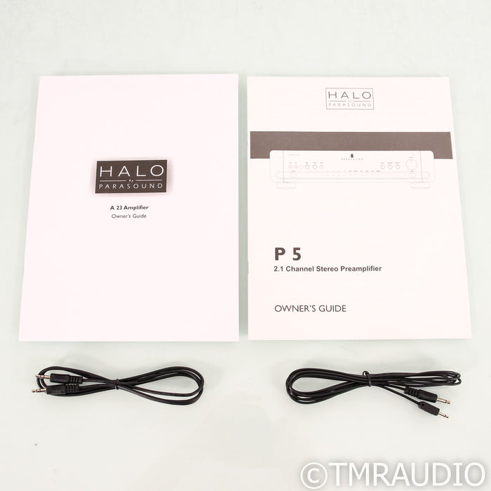 Parasound Halo A 23 Stereo Power Amplifier; Black