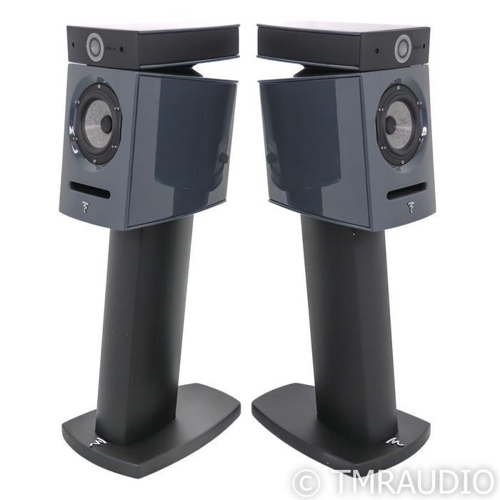 Focal Diablo Utopia Colour Evo Bookshelf Speakers; Ash Gray Pair