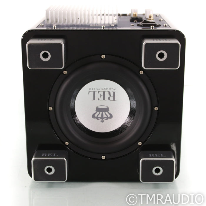 REL T5/x 8‚Äù Powered Subwoofer; T5x; Piano Black