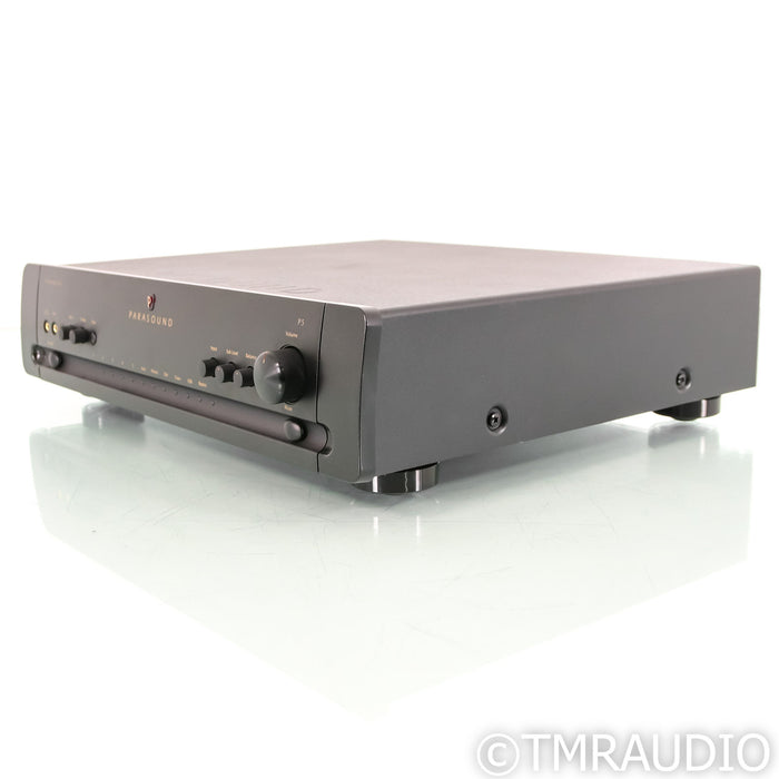 Parasound Halo P5 Stereo Preamplifier; Black; DAC; MM Phono