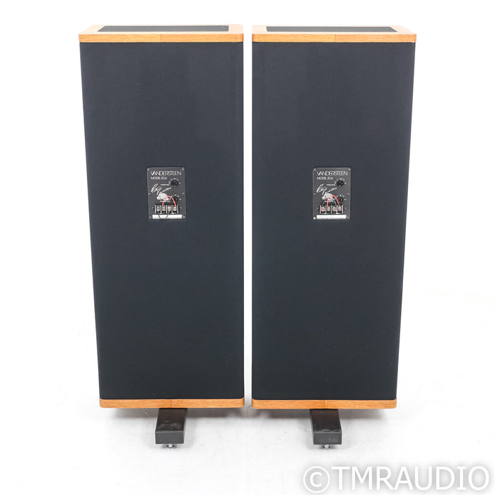 Vandersteen 2Ce Signature II Floorstanding Speakers; 2-Ce; Dark Oak Pair