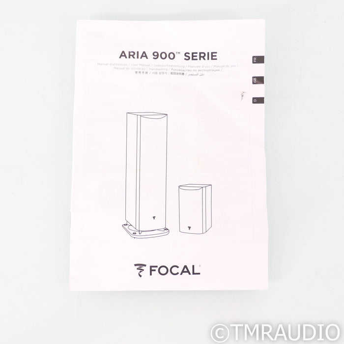 Focal Aria 936 Floorstanding Speakers; Black High Gloss Pair
