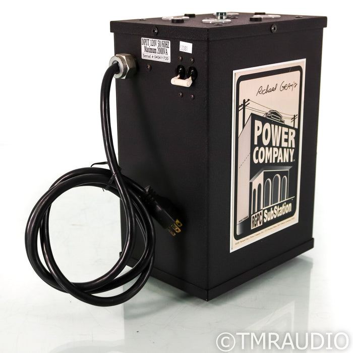 Richard Gray's Power Company Substation AC Power Line Conditioner; Black