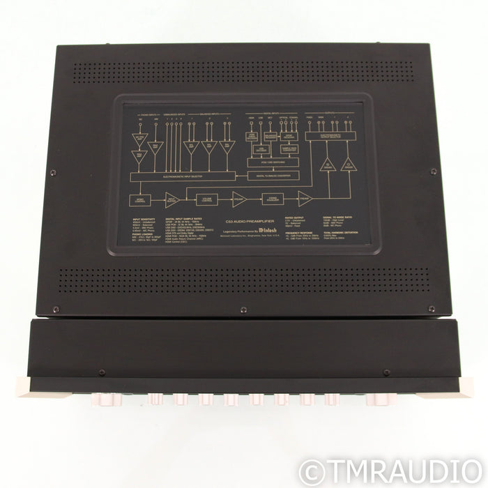 McIntosh C53 Stereo Preamplifier; C-53; MM / MC Phono