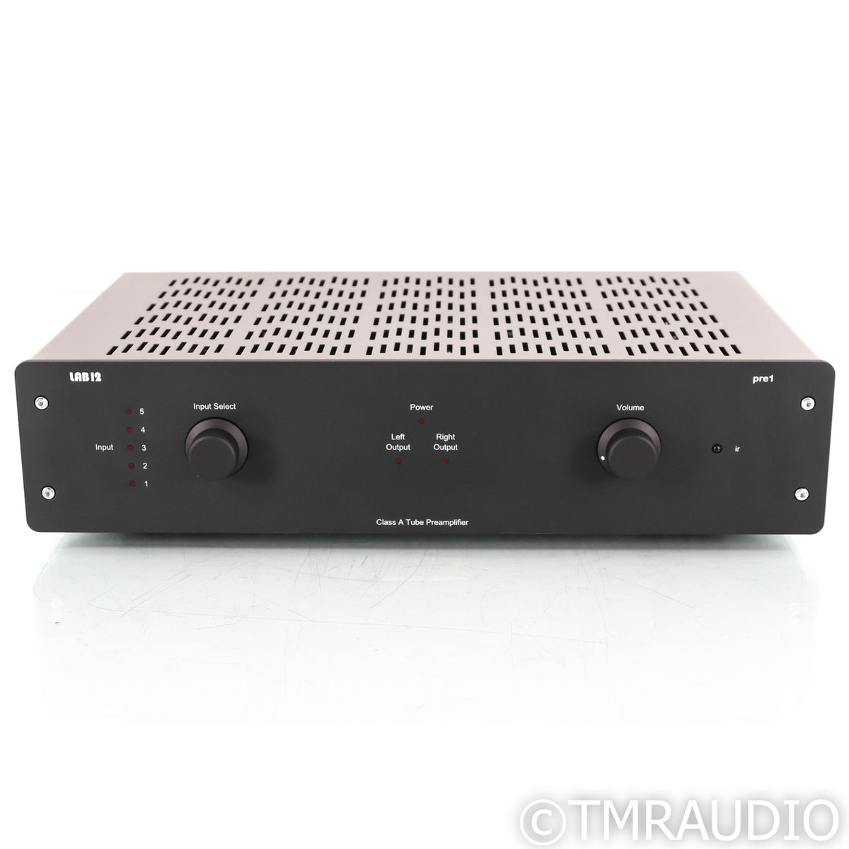 Lab12 pre1 Stereo Tube Preamplifier; Black (Open Box) — The Music Room