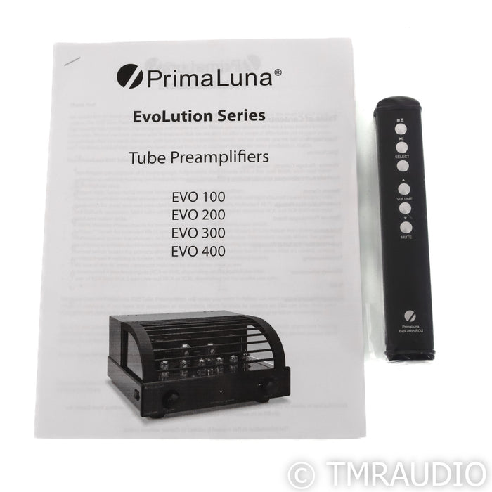 PrimaLuna EVO200 Stereo Tube Preamplifier; Black