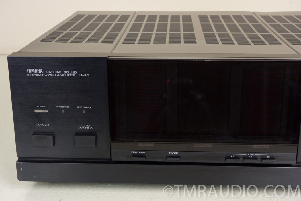 Yamaha M-80 Natural Sound Stereo Power Amplifier