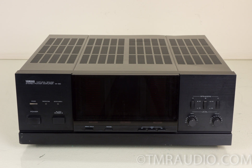 Yamaha M-80 Natural Sound Stereo Power Amplifier