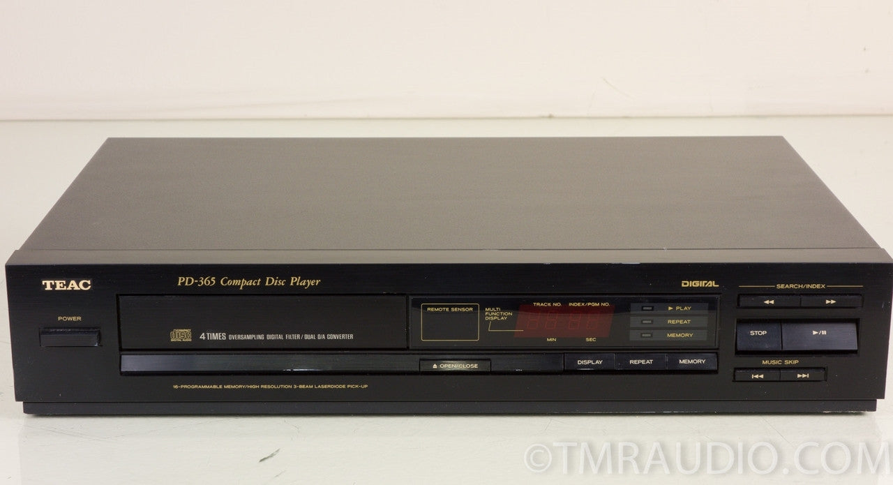 TEAC PD-365 mk ii Single Disc Compact Disc Player / CD Player
