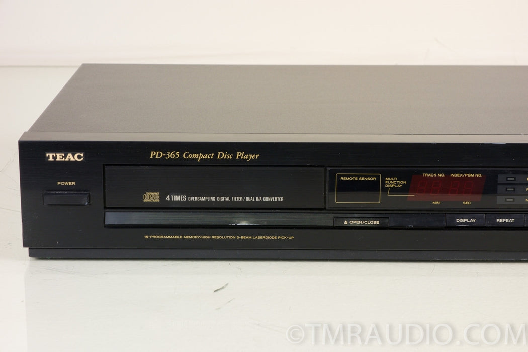 TEAC PD-365 mk ii Single Disc Compact Disc Player / CD Player