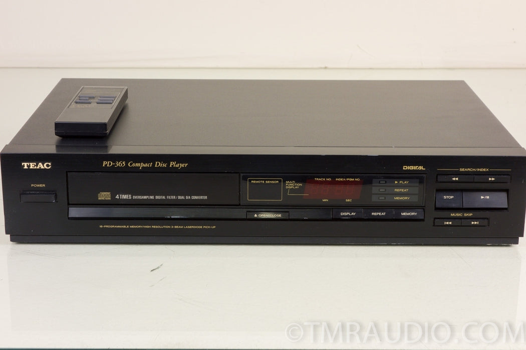 TEAC PD-365 mk ii Single Disc Compact Disc Player / CD Player