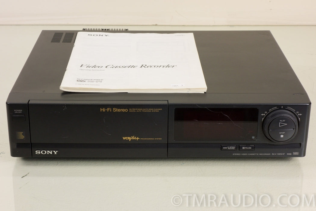 Sony SLV-595HF Stereo VCR Video Cassette Recorder