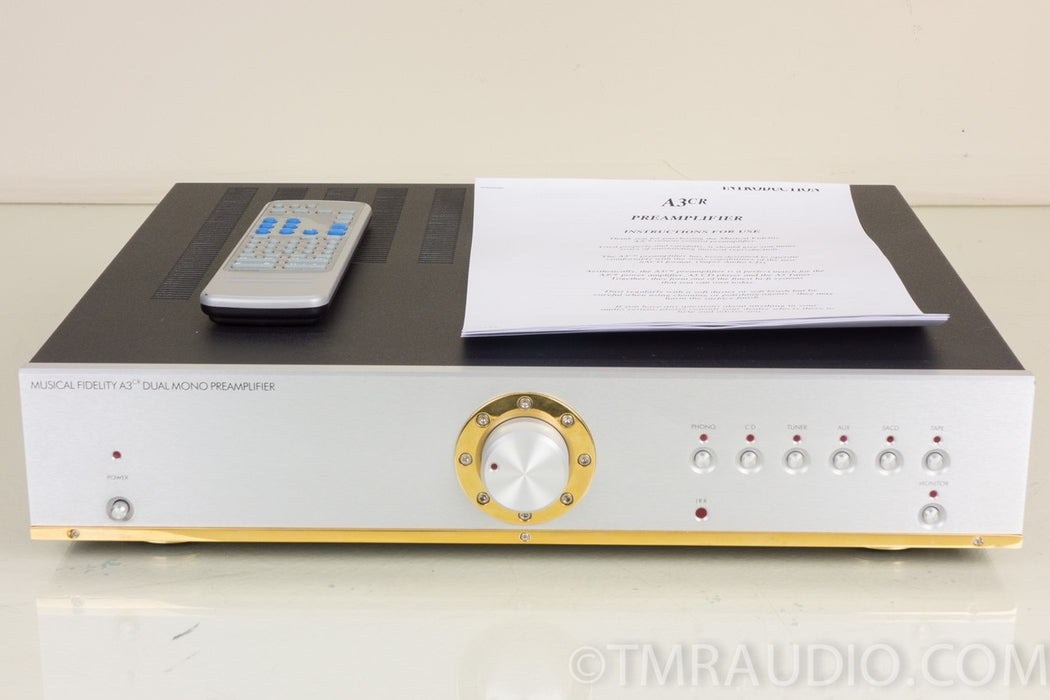 Musical Fidelity A3CR Dual Mono Preamplifier / Preamp