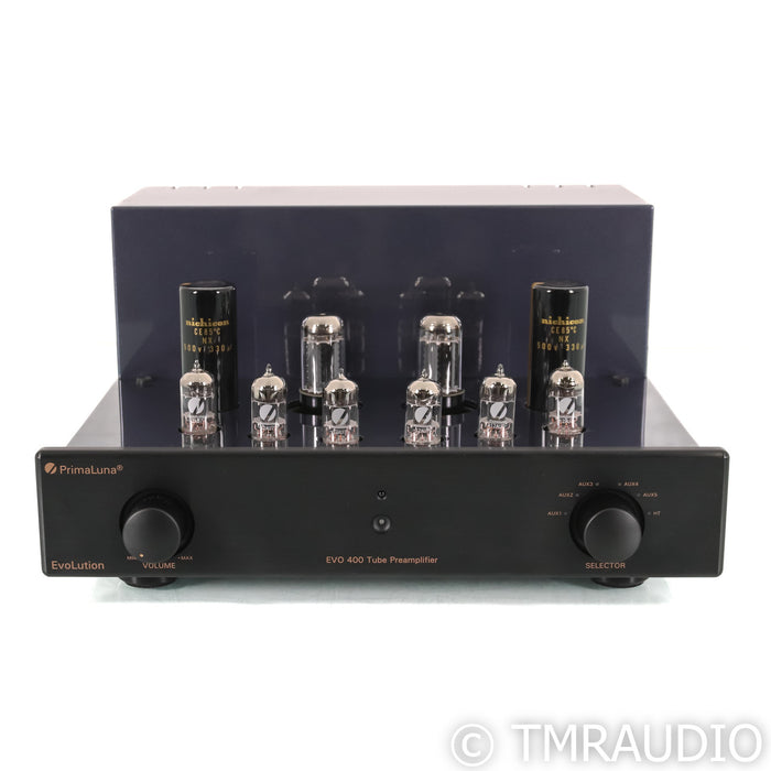 Primaluna EVO 400 Stereo Tube Preamplifier; EVO400; Black