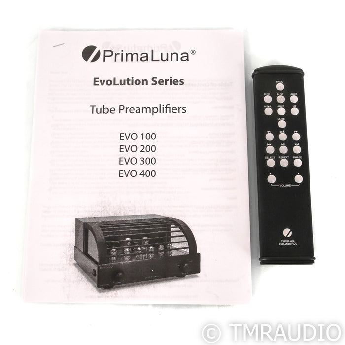 Primaluna EVO 400 Stereo Tube Preamplifier; EVO400; Black