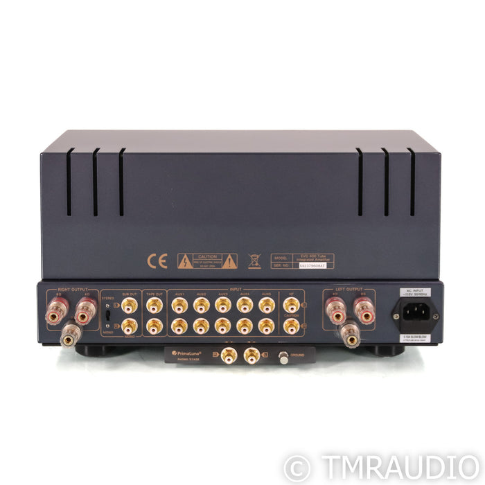 PrimaLuna EVO 400 Stereo Tube Integrated Amplifier; Black
