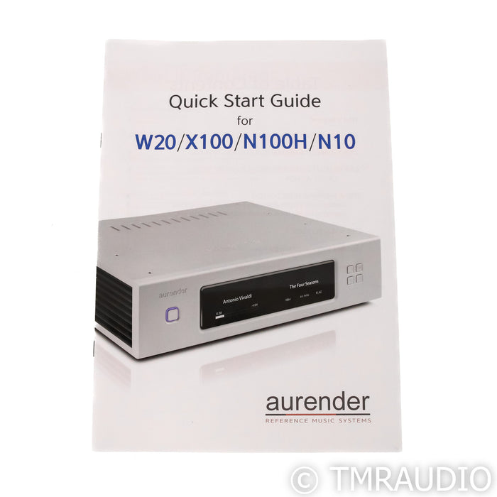 Aurender N10 Network Streamer / Server; Black; 2TB