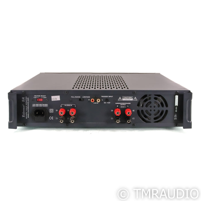 Anothony Gallo Acoustics Reference3 SA Subwoofer Amplifier; Black