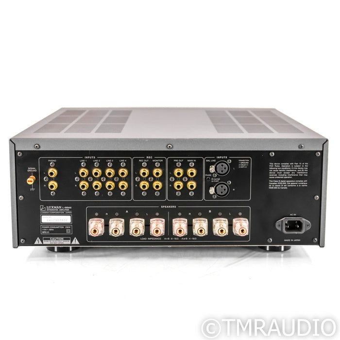 Luxman L-550AX Stereo Integrated Amplifier; L550AX; MM / MC Phono