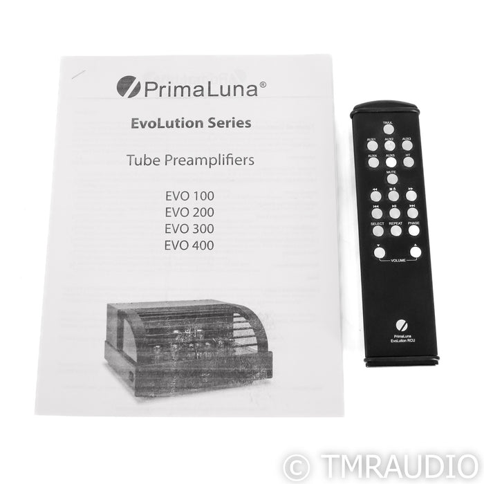 PrimaLuna EVO 400 Stereo Tube Preamplifier; Silver