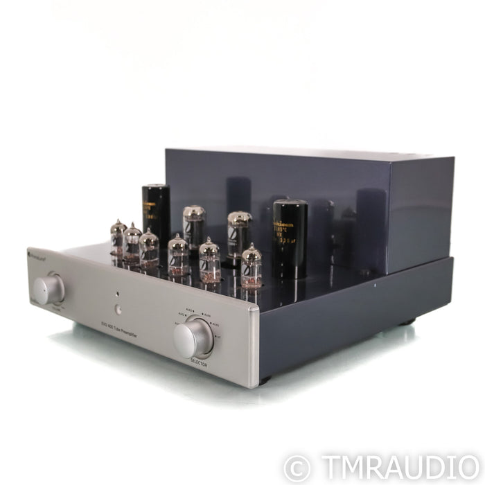 PrimaLuna EVO 400 Stereo Tube Preamplifier; Silver