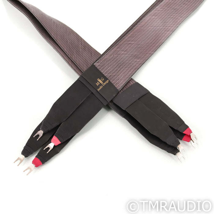 MG Audio Design Planus III Speaker Cables; 8ft Pair