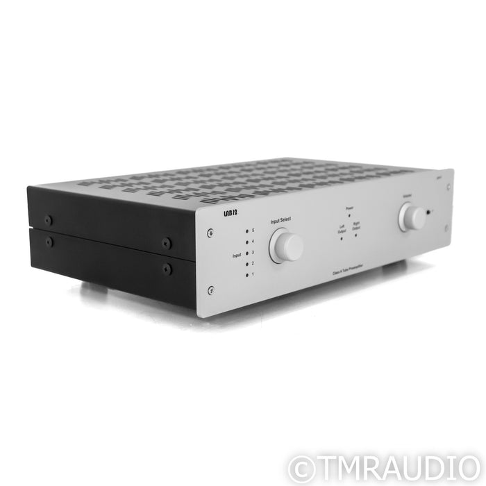 Lab12 pre1 Stereo Tube Preamplifier; Silver (Open Box)