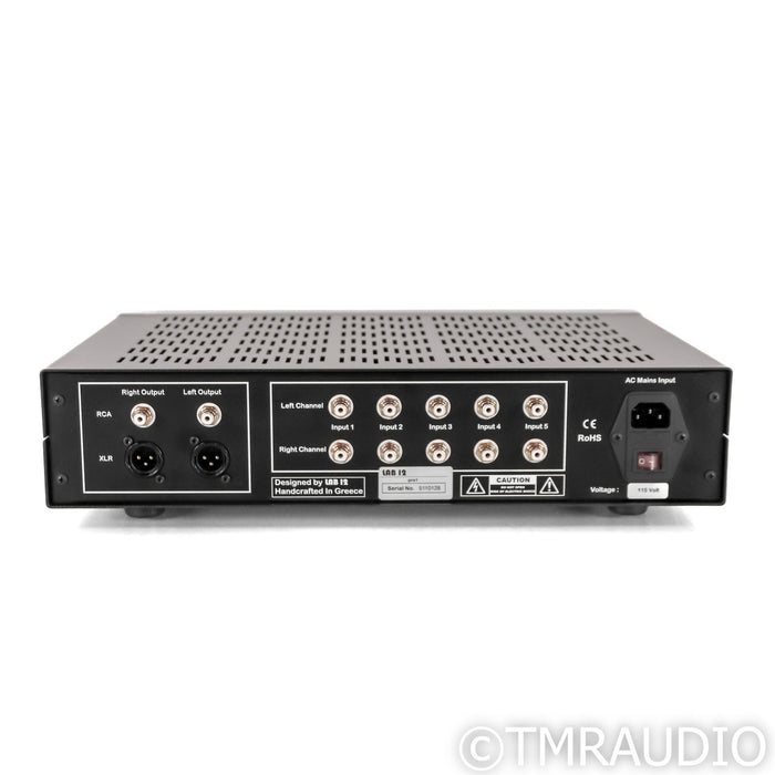 Lab12 pre1 Stereo Tube Preamplifier; Silver (Open Box)