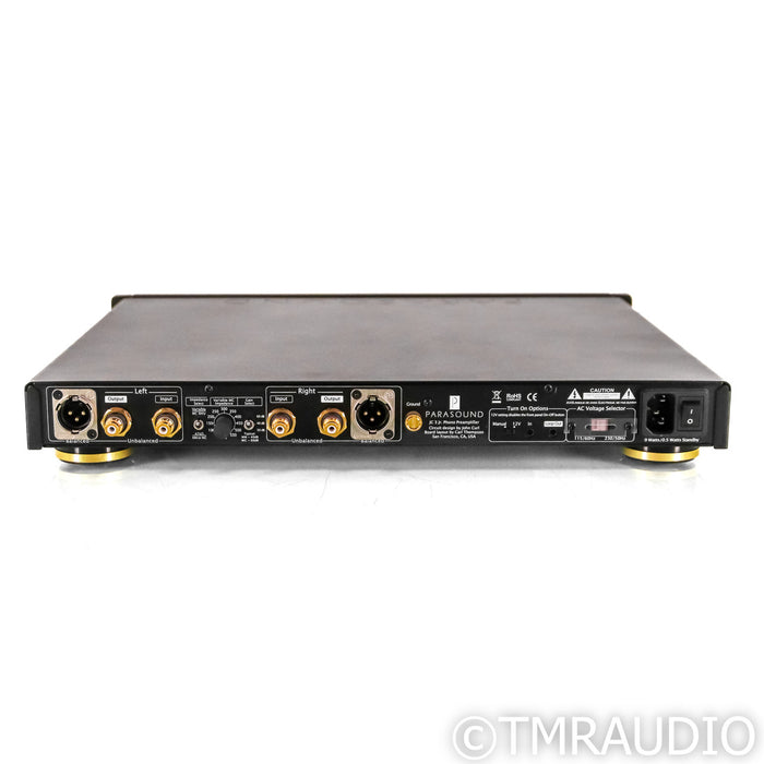 Parasound Halo JC 3 Jr. MM / MC Phono Preamplifier; Black